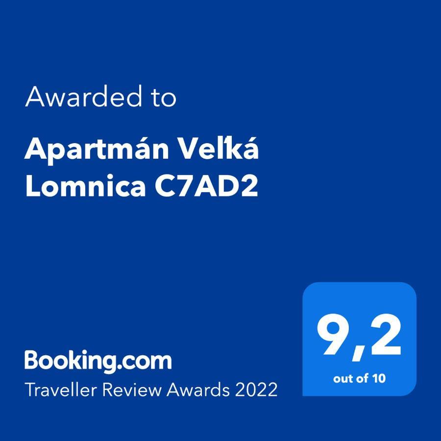 Apartman Velka Lomnica C7Ad2 Apartment Exterior photo